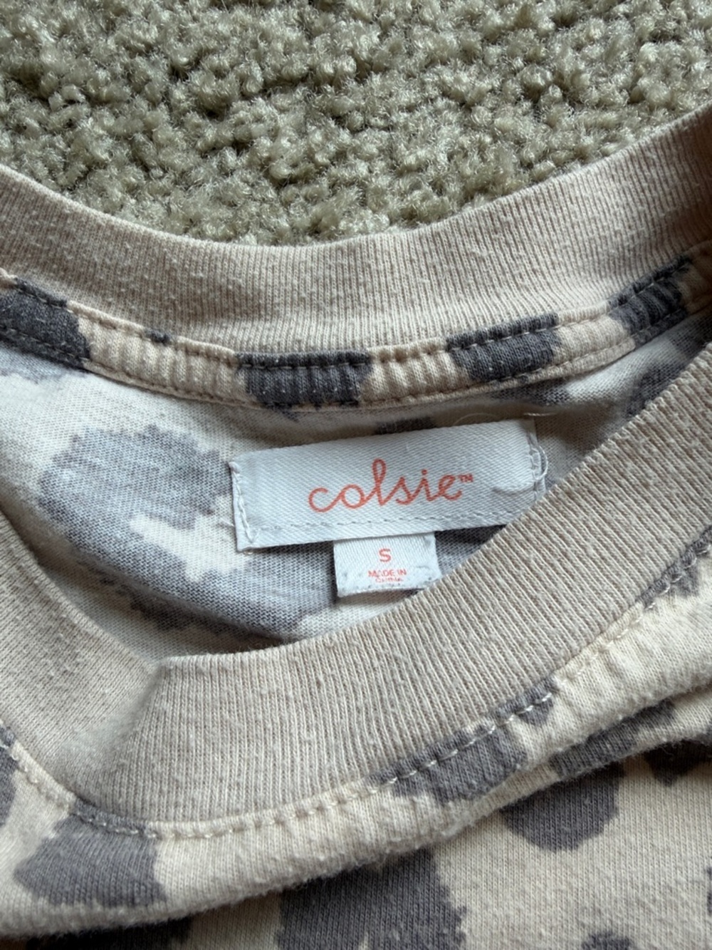 Colsie Leopard Print Set - Picture 3 of 4